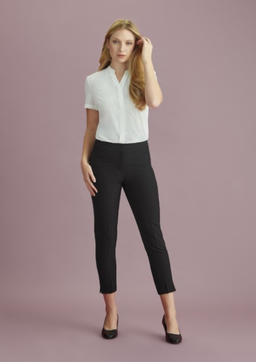 Picture of Biz Corporates Ladies Siena 7/8 Mid-Waist Slim Leg Pant