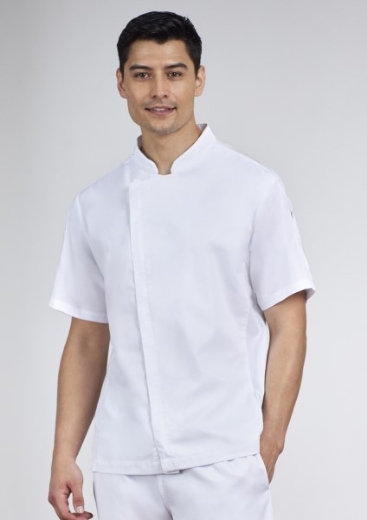 Picture of Biz Collection Mens Alfresco Short Sleeve Chef Jacket