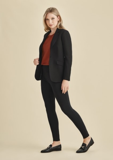 Picture of Biz Corporates Ladies Scuba Ponte High-Rise Pull-On Corporate Legging