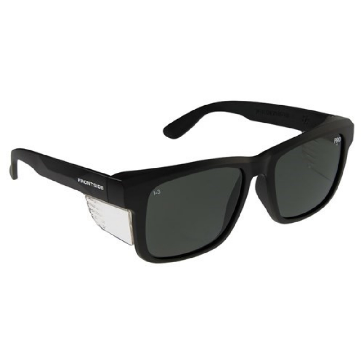 Picture of ProChoice Frontside Safety Glasses Polarised Smoke Lens with Black Frame