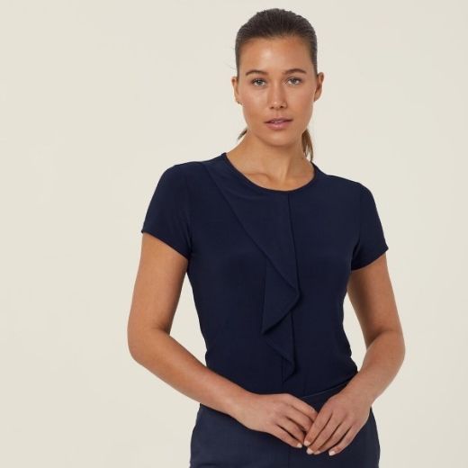 Picture of NNT Ladies Round Neck T-Top Blouse