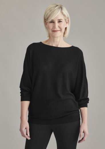 Picture of Biz Corporates Ladies Skye Batwing Sweater Top