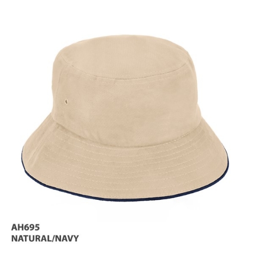 Picture of Bucket Hat Sandwich Design Heavy Brushed Cotton (PH10013)