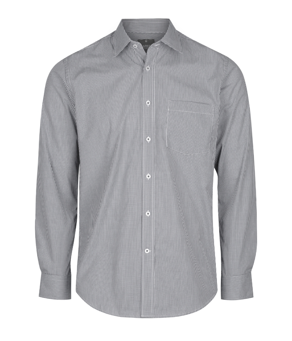 Picture of Gloweave Mens Westgarth Gingham Check Long Sleeve Shirt