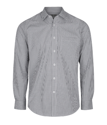 Picture of Gloweave Mens Westgarth Gingham Check Long Sleeve Shirt
