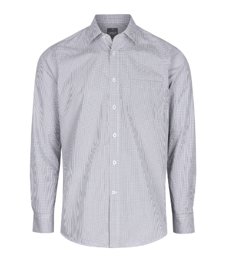 Picture of Gloweave Mens Westgarth Gingham Check Long Sleeve Shirt