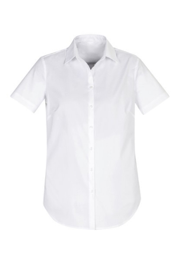 Picture of Biz Collection Ladies Camden Shirt Short Sleeve Easy Care Stretch Oxford