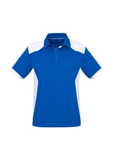 Picture of Biz Collection Mens Rival Polo Shirt 100% Polyester Micro Interlock