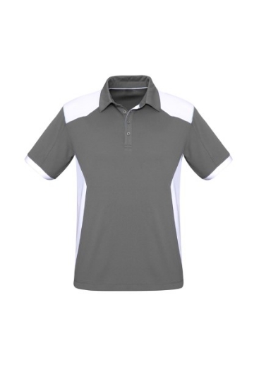 Picture of Biz Collection Mens Rival Polo Shirt 100% Polyester Micro Interlock