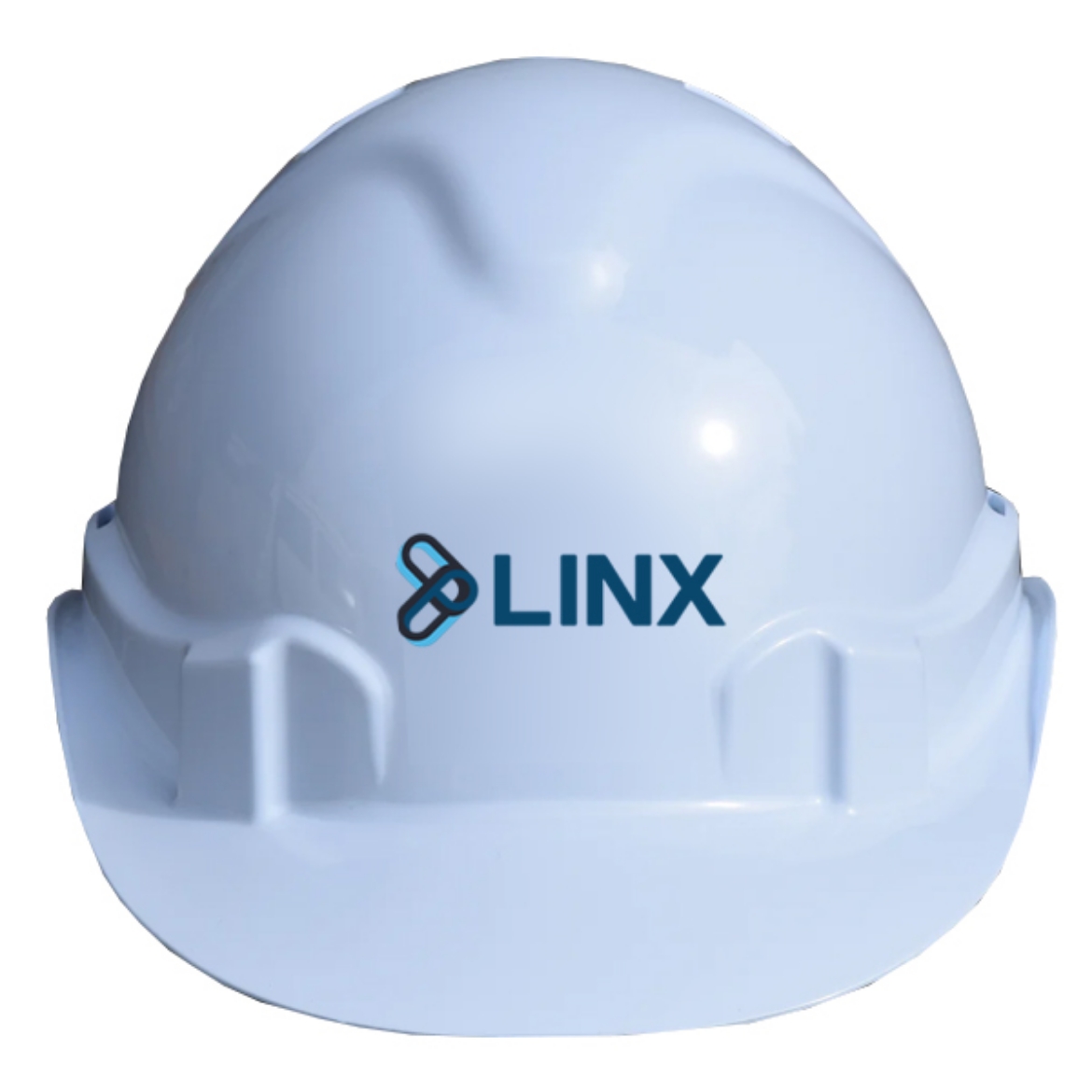 Picture of Pro-Choice Hard Hat V6 Vented Pushlock Harness White LINX Logo 3 Colour Print