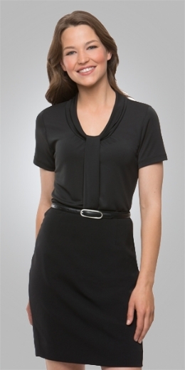 Picture of City Collection Ladies Pippa Knit Top Short Sleeve