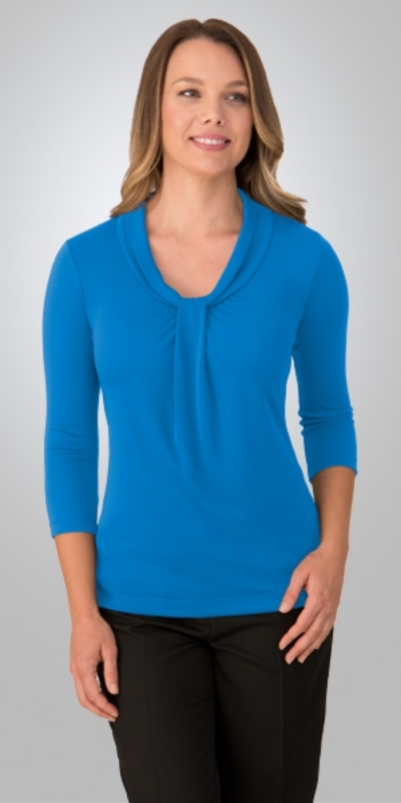 Picture of City Collection Ladies Pippa Knit Top 3/4 Sleeve