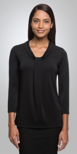 Picture of City Collection Ladies Pippa Knit Top 3/4 Sleeve