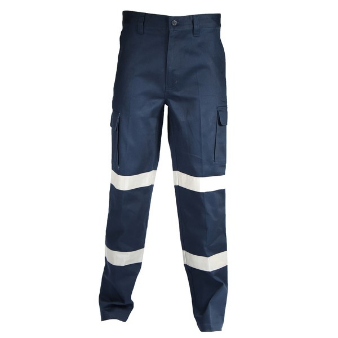 Picture of DNC Cotton Drill 2 Ring Reflective Tape Cargo Pants