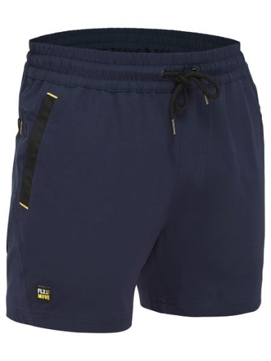 Picture of Bisley Flex & Move 4 Way Stretch Elastic Waist Short