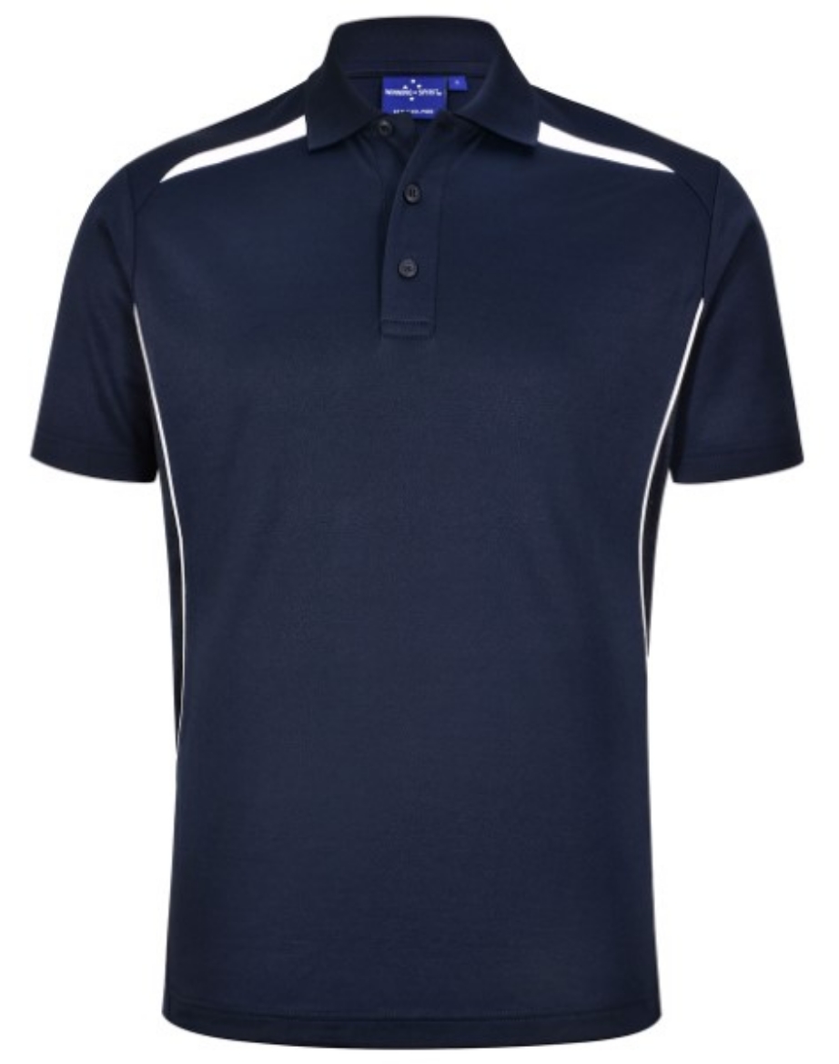 Picture of Winning Spirit Mens Sustainable Poly/Cotton Contrast Short Sleeve Polo Shirt