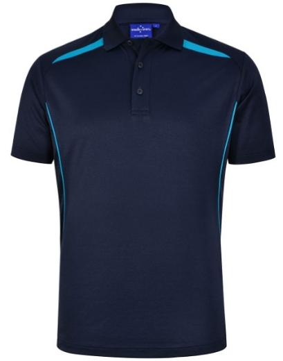 Picture of Winning Spirit Mens Sustainable Poly/Cotton Contrast Short Sleeve Polo Shirt