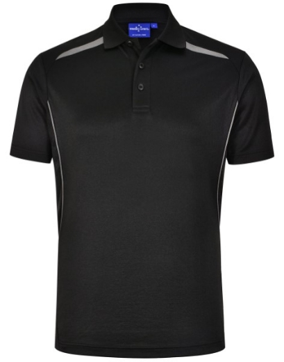 Picture of Winning Spirit Mens Sustainable Poly/Cotton Contrast Short Sleeve Polo Shirt