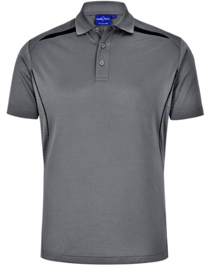 Picture of Winning Spirit Mens Sustainable Poly/Cotton Contrast Short Sleeve Polo Shirt