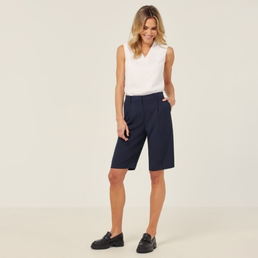 Picture of NNT Ladies Crepe Stretch Relaxed Short