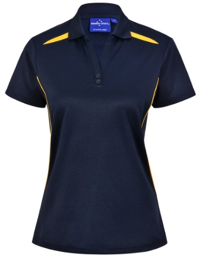 Picture of Winning Spirit Ladies Sustainable Poly/Cotton Contrast Short Sleeve Polo Shirt