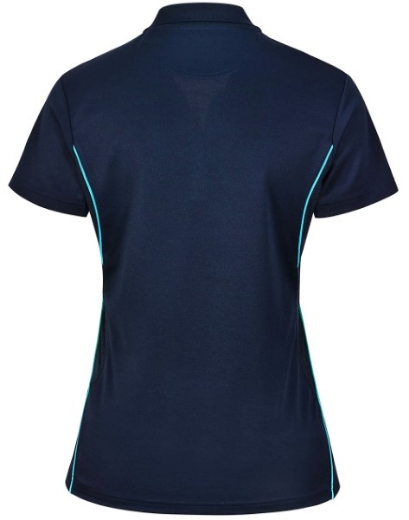 Picture of Winning Spirit Ladies Sustainable Poly/Cotton Contrast Short Sleeve Polo Shirt