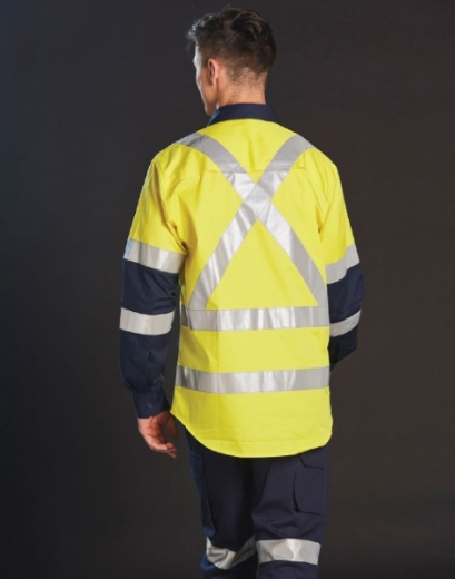 Picture of Winning Spirit Biomotion Day/Night Light Weight Safety Shirt with X Back Tape Configuration