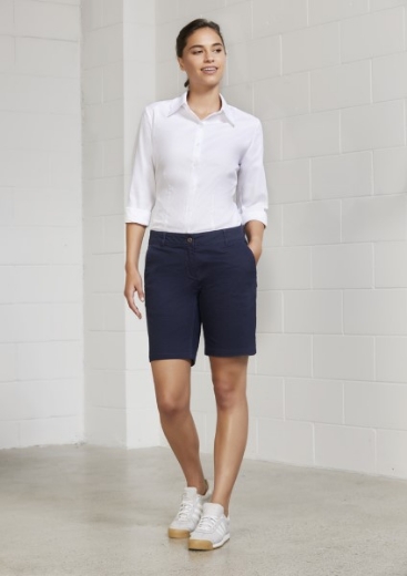 Picture of Biz Collection Ladies Lawson Chino Short
