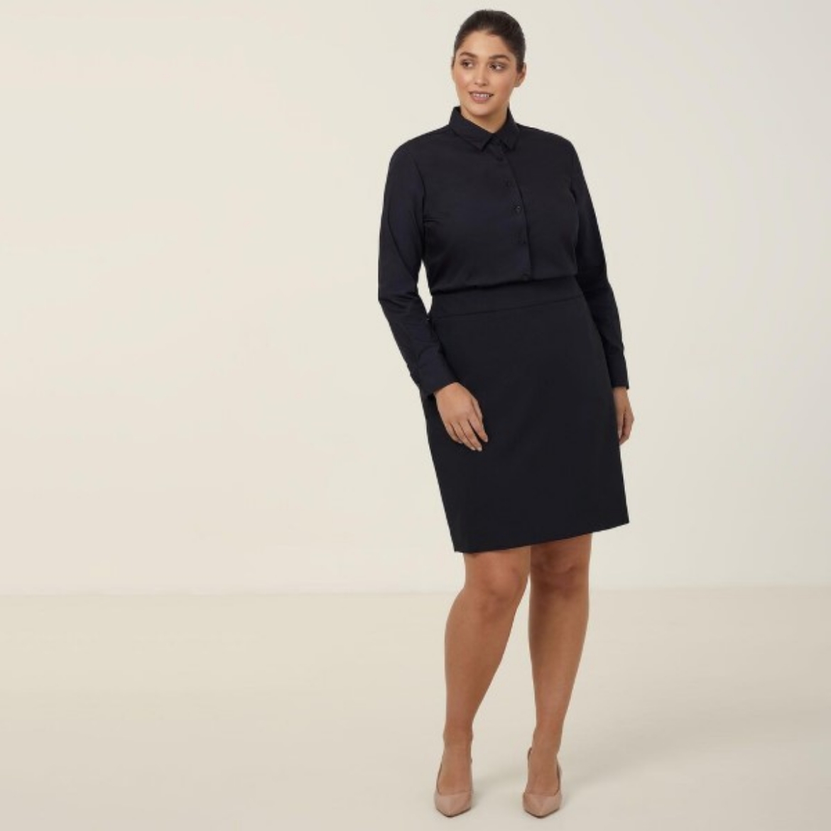 Picture of NNT Ladies Helix Dry Poly Pencil Skirt