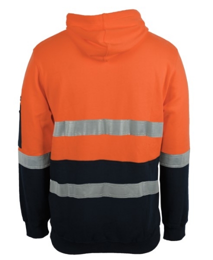 Picture of JB's Hi Vis (D + N) 310 Cotton Pull Over Hoodie