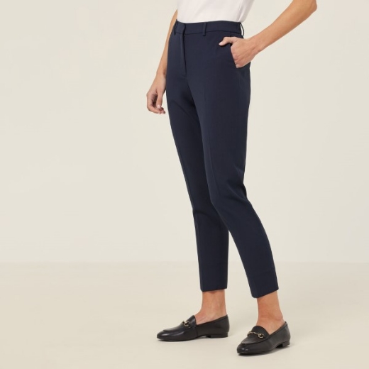Picture of NNT Ladies Crepe Stretch High Waist Copped Pant
