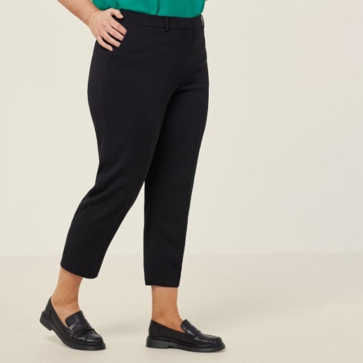 Picture of NNT Ladies Crepe Stretch High Waist Copped Pant