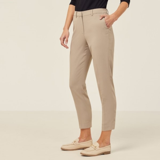 Picture of NNT Ladies Crepe Stretch High Waist Copped Pant