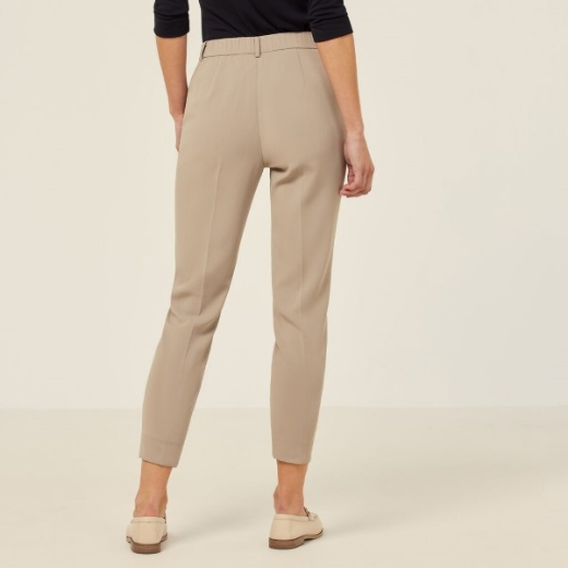 Picture of NNT Ladies Crepe Stretch High Waist Copped Pant