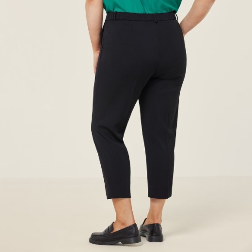 Picture of NNT Ladies Crepe Stretch High Waist Copped Pant
