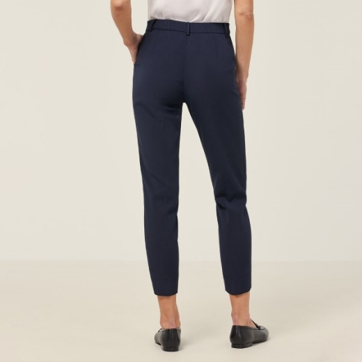 Picture of NNT Ladies Crepe Stretch High Waist Copped Pant
