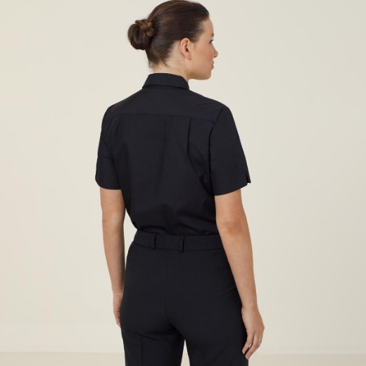 Picture of NNT Ladies Poplin Short Sleeve Shirt