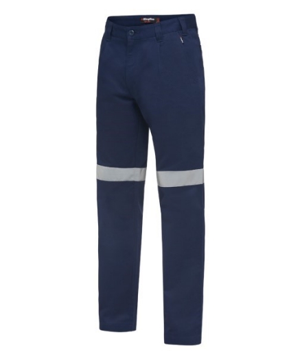 Picture of King Gee Cotton Drill Pant with Reflective Tape