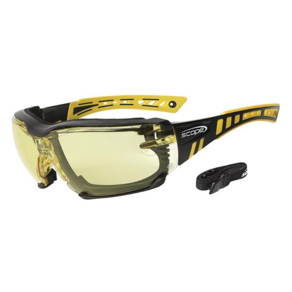 Picture of Scope Speed Pro Yellow Black Frame Titanium AF/AS Amber Lens