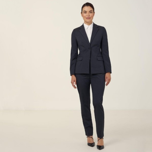 Picture of NNT Ladies Poly Viscose Stretch 1 Button Mid-Length Jacket