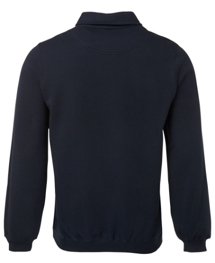 Picture of JB's Adults Fleece 1/2 Zip Sweat Cotton/Polyester