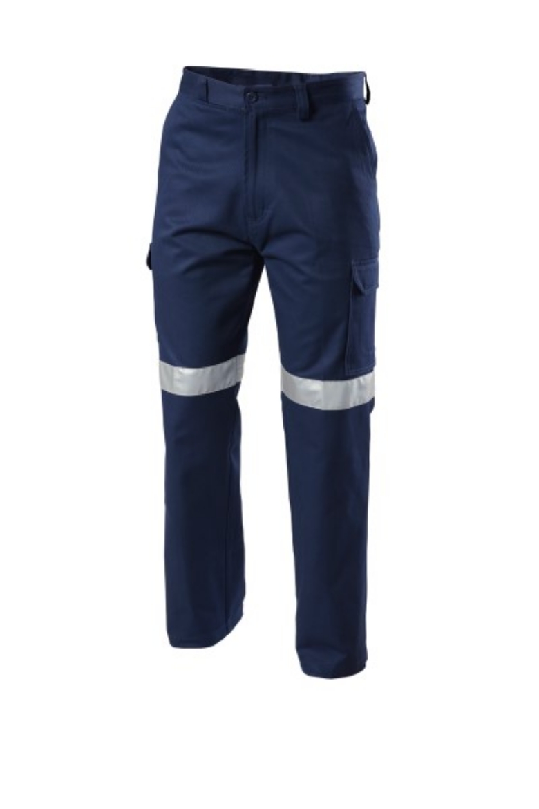 Picture of Hard Yakka Generation Y Cotton Drill Cargo Pant with Reflective Tape
