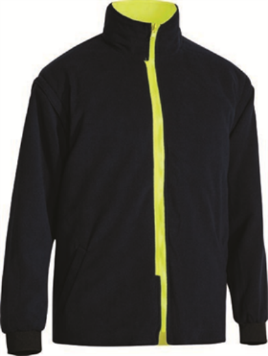 Picture of Bisley 5 in 1 Rain Jacket with H Pattern Reflective Tape