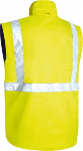 Picture of Bisley 5 in 1 Rain Jacket with H Pattern Reflective Tape