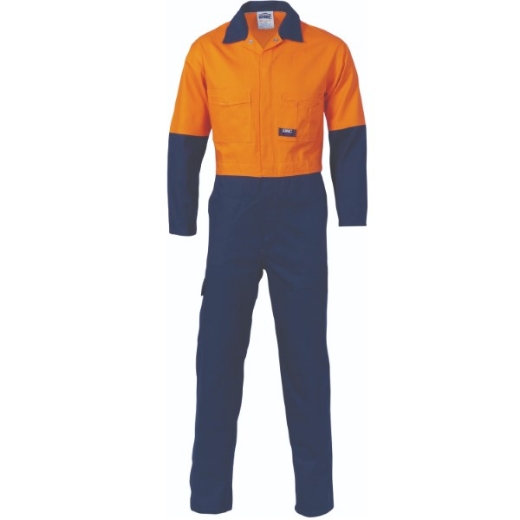 Picture of DNC Cotton Drill Coveralls 2 Tone