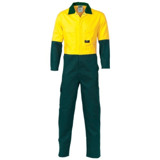 Picture of DNC Cotton Drill Coveralls 2 Tone