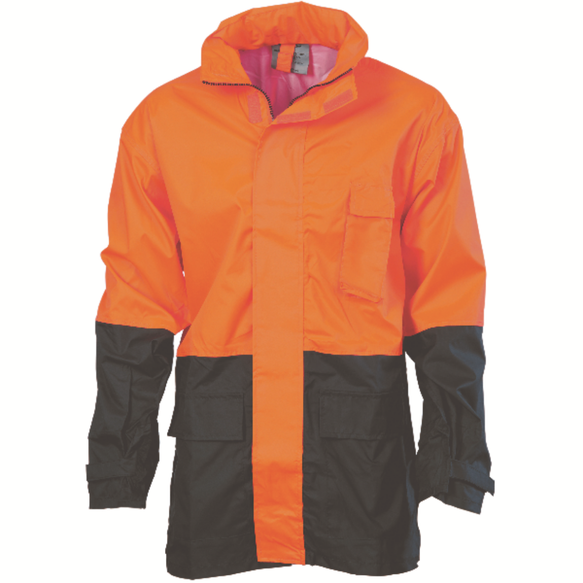 Picture of DNC Lightweight Rain Jacket Polyester PU Waterproof 2 Tone