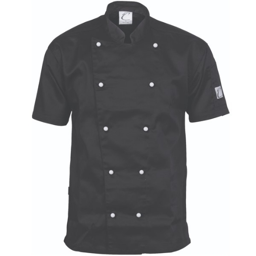 Picture of DNC Unisex 3 Way Air Flow Chef Jacket Short Sleeve