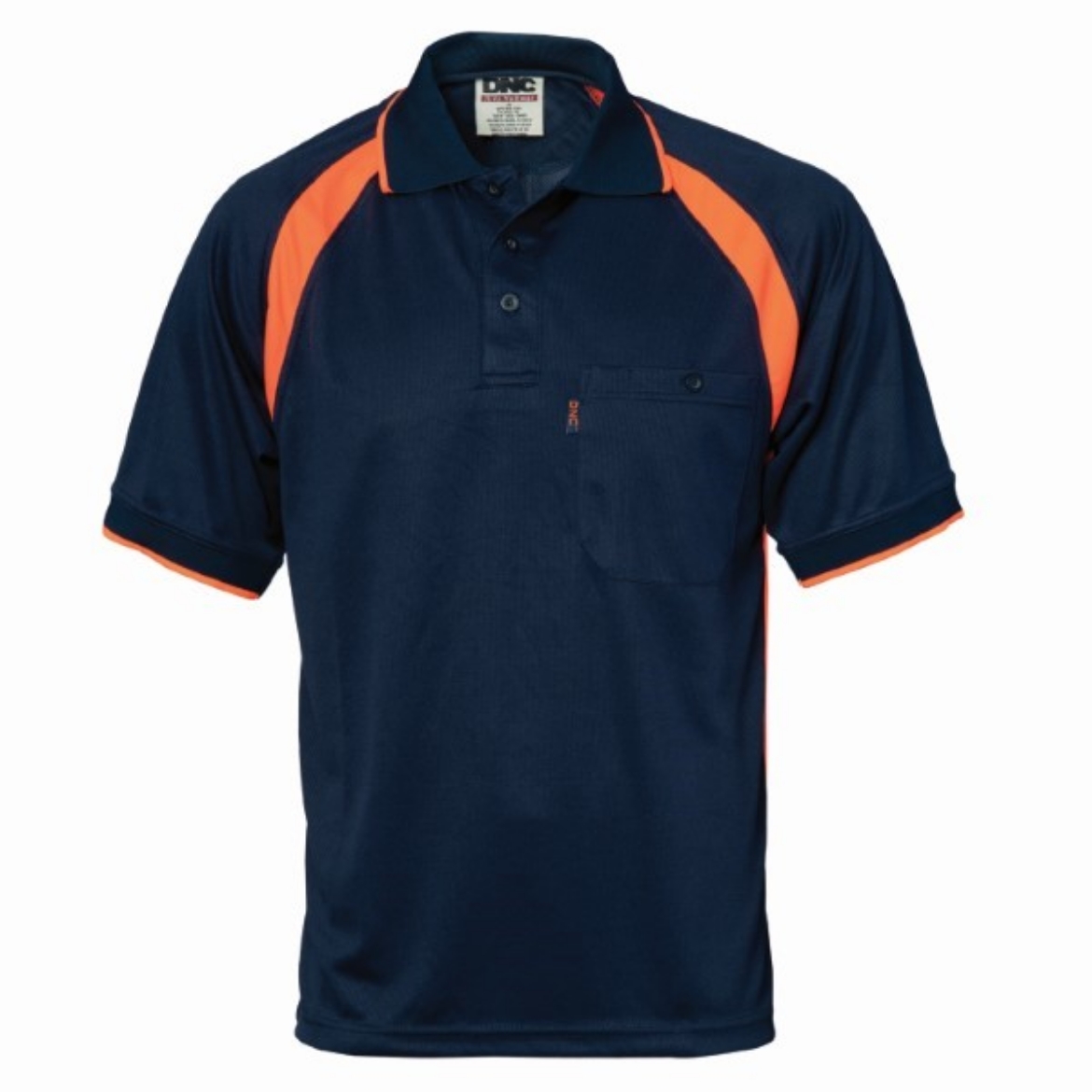 Picture of DNC Coolbreathe Contrast Polo Shirt 100% Polyester
