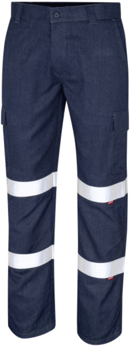 Picture of BOOL Cargo Trousers Parvotex® Inherent Fire Retardant Loxy® FR Reflective Tape. PPE 2, 8.6 cal/cm2